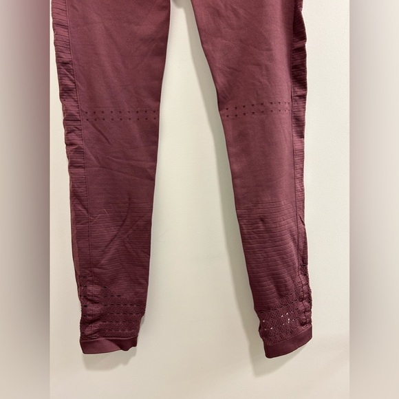 Like New Gymshark Energy+ Seamless Leggings - Berry Red - Picture 3 of 10